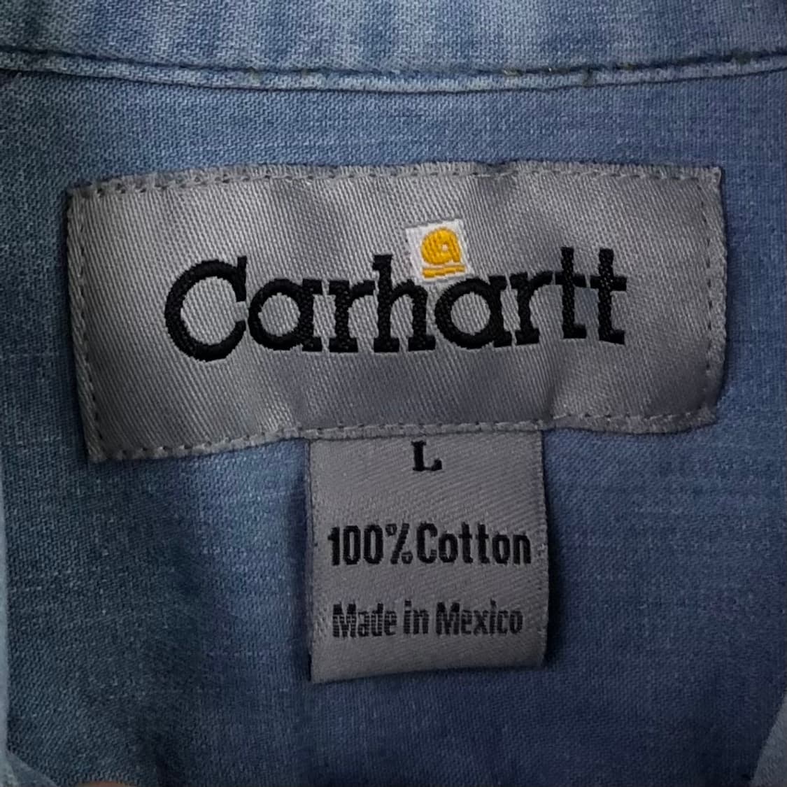 105 칼하트 데님 셔츠 상품이미지3