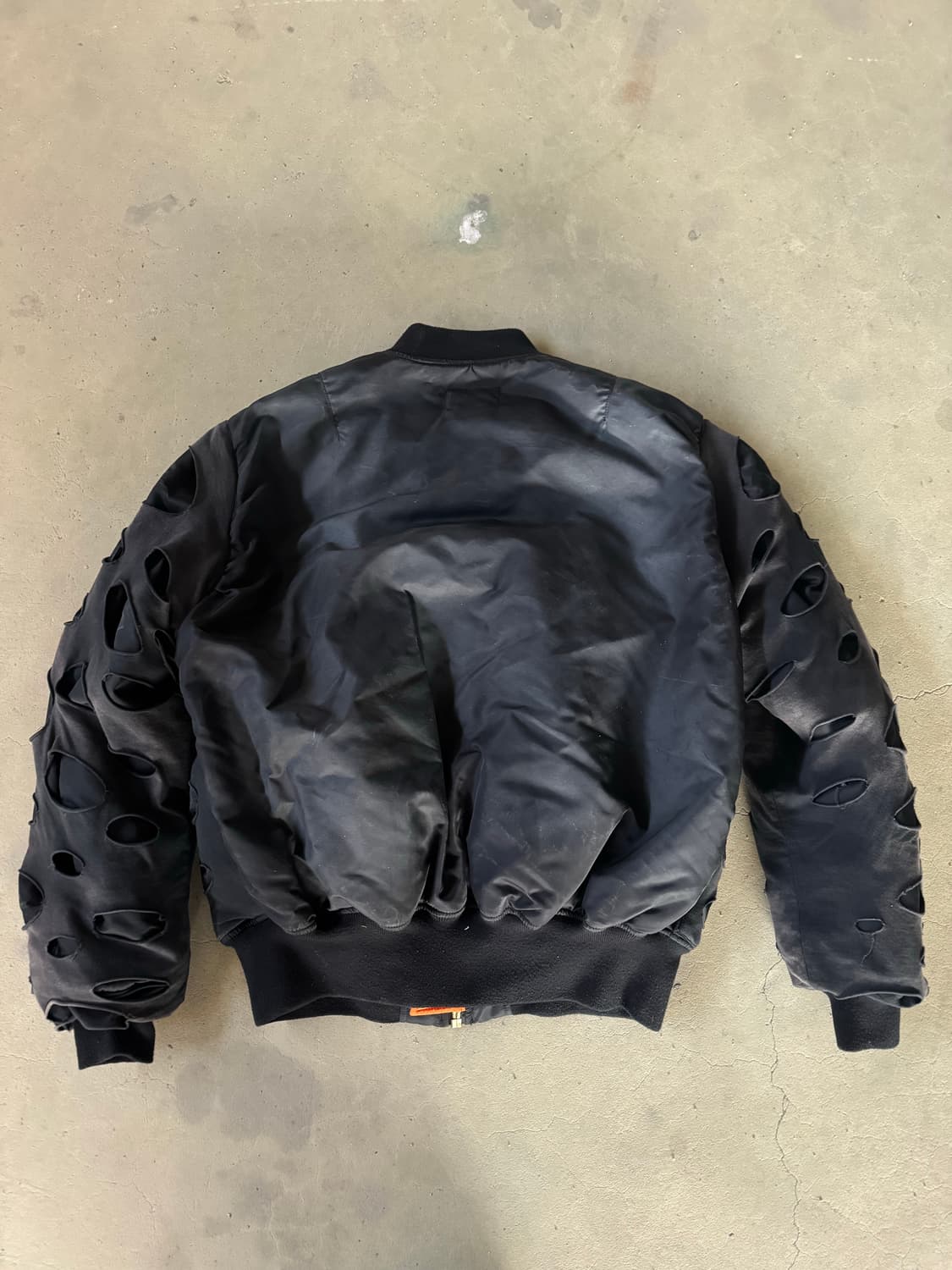 알렉산더 디제노바 디스트레스드 봄버 2 상품이미지7