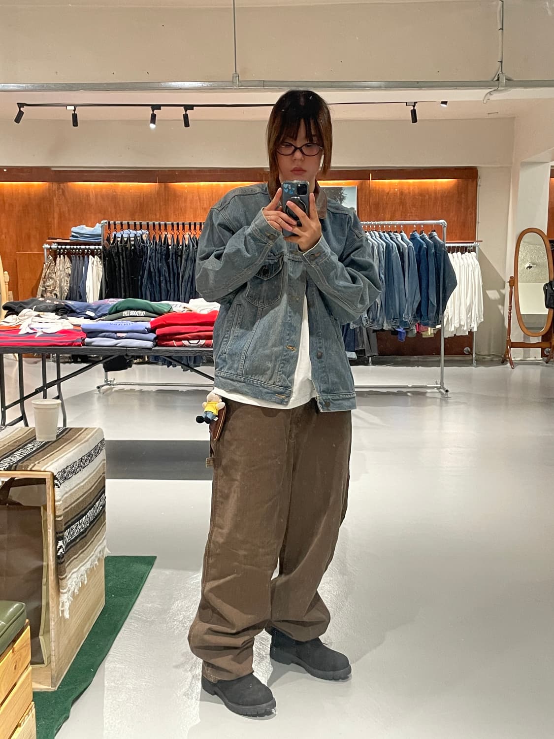 90's marboro country 데님 자켓 상품이미지8