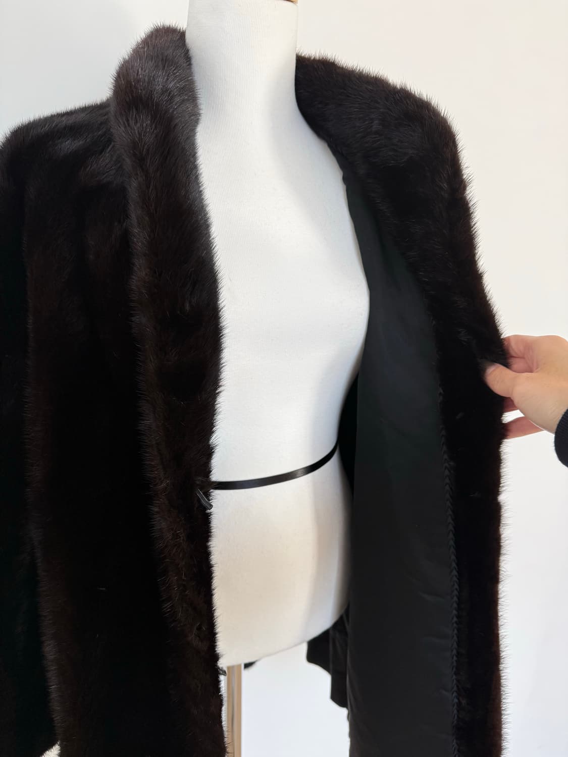 로티니 | 리얼 밍크 퍼 코트 상품이미지4