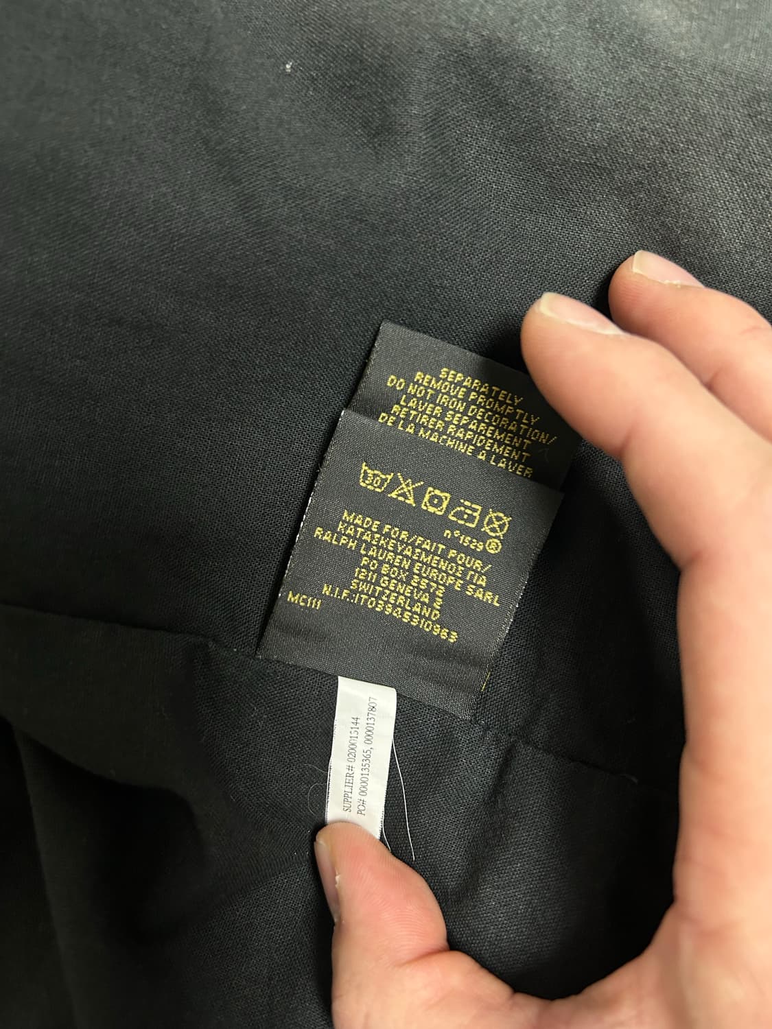 [L] 폴로 랄프로렌 나일론 모터사이클 바이커 자켓 상품이미지9