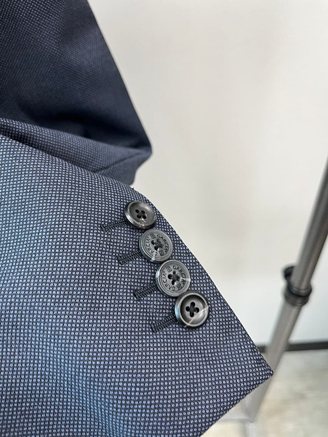 100-105) 던힐 네이비 콤비자켓  상품이미지4