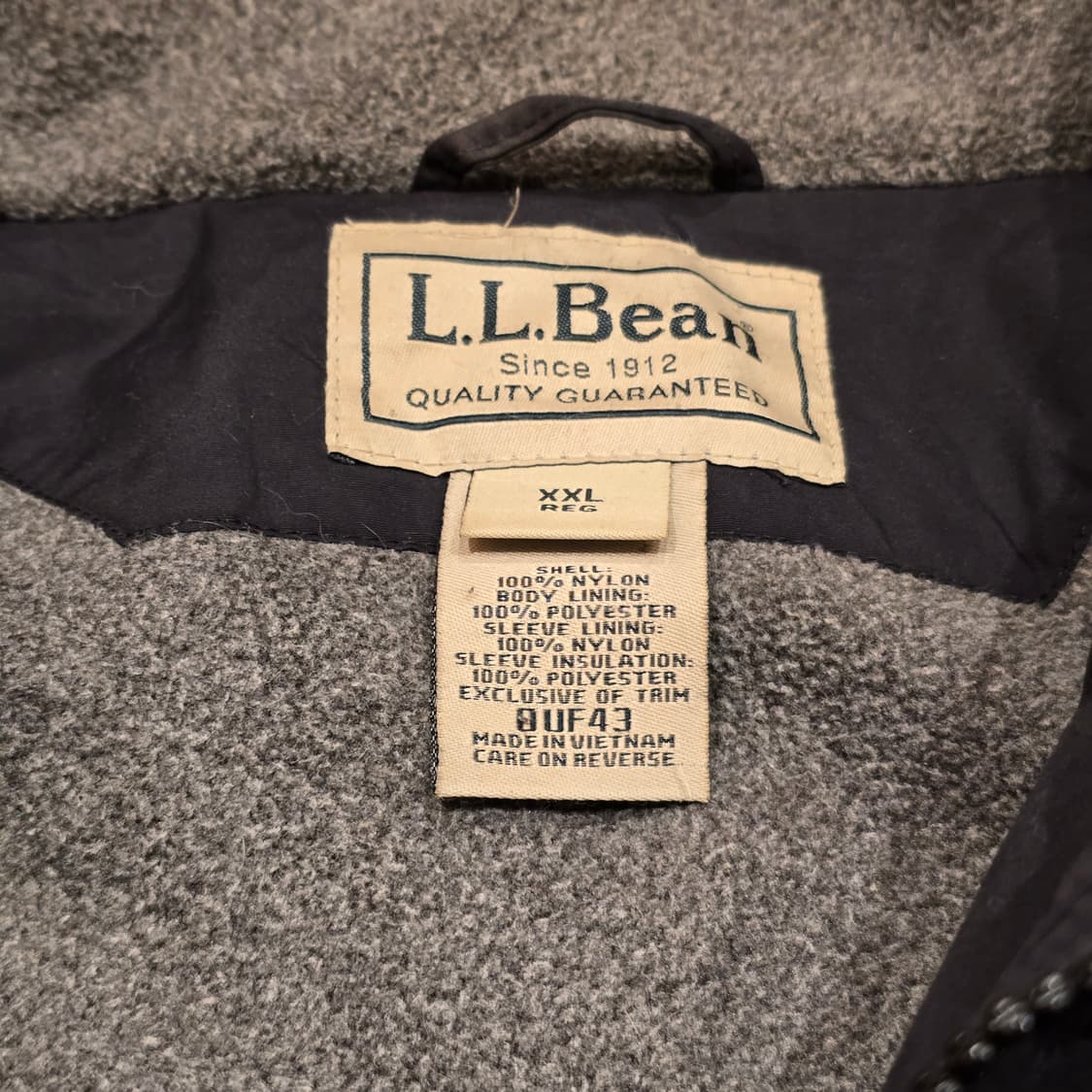 90s L.L.Bean Thinsulate Lined Bomber  상품이미지5