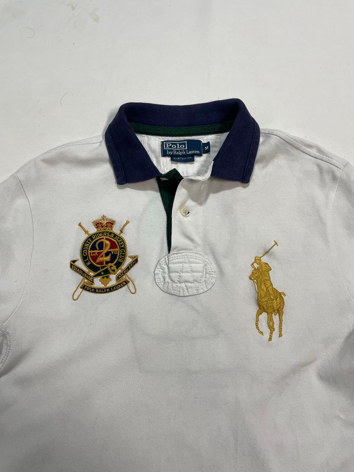 90‘s 랄프로렌 폴로 금장 빅포니 치프키프 상품이미지3