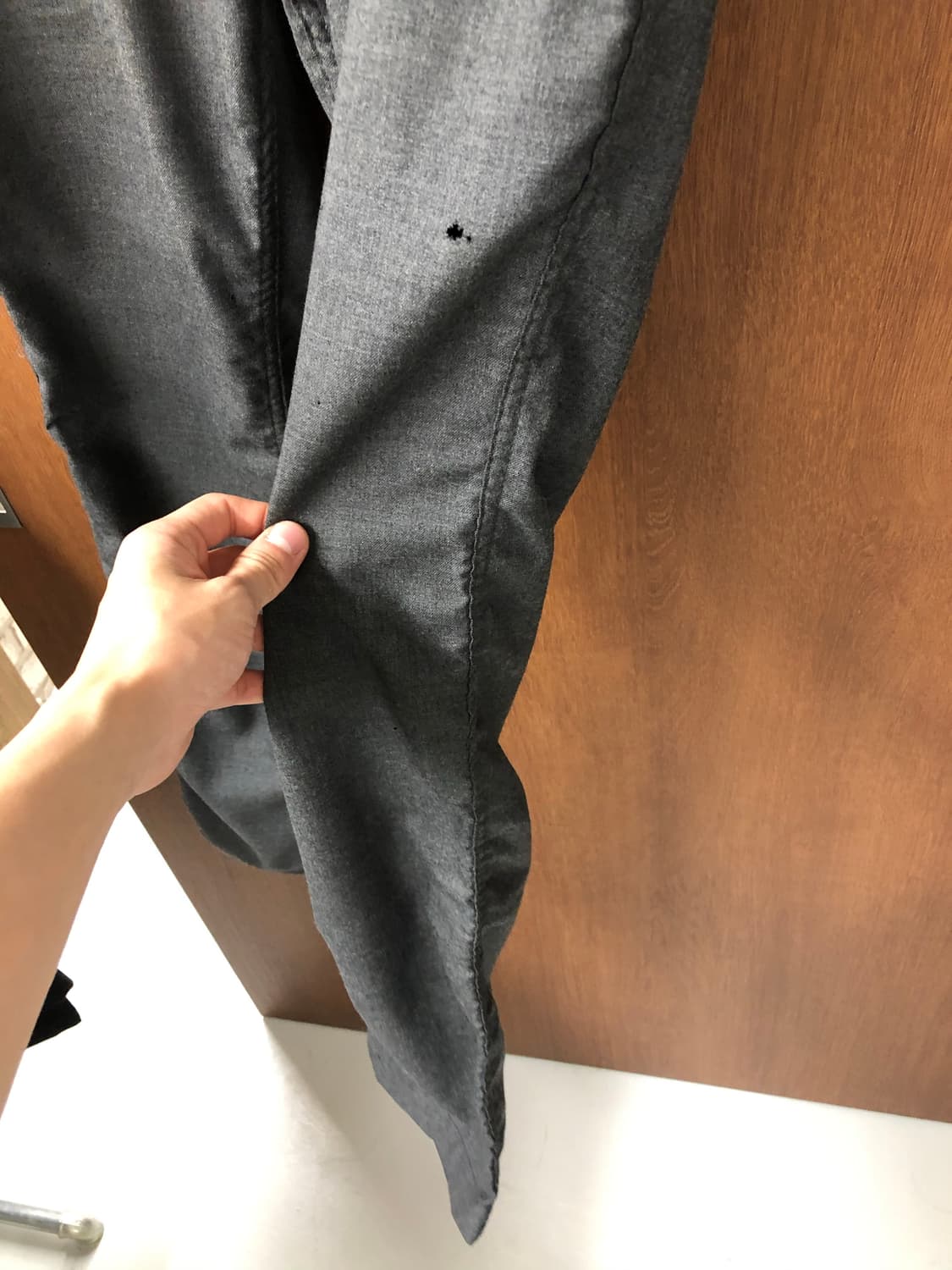 Comme des garcons  셔링 도트 팬츠 S 상품이미지5