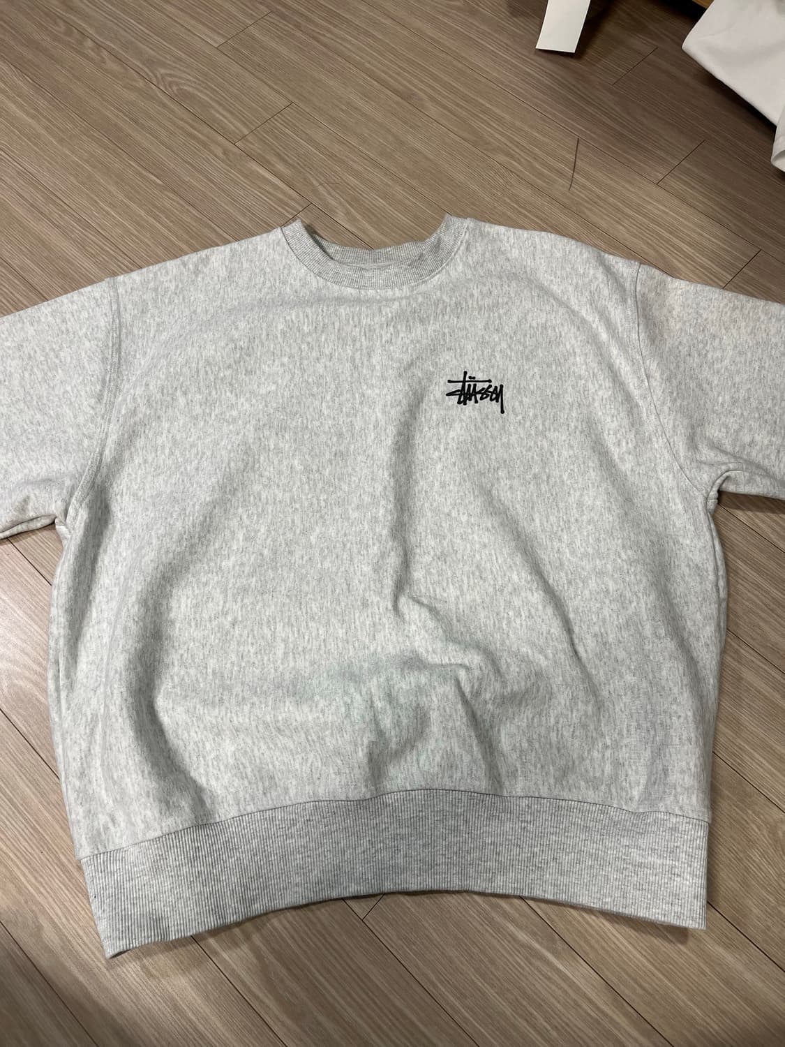 스투시 애쉬 해더 맨투맨 상품이미지1