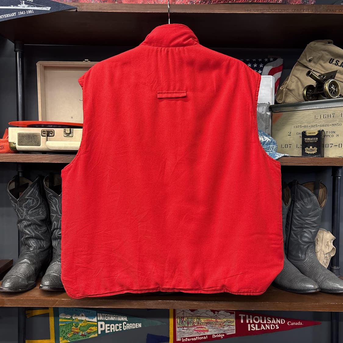 80~90s 엘엘빈 메인가이드 라인 프리마로프트 다운 베스트 N1175 상품이미지2