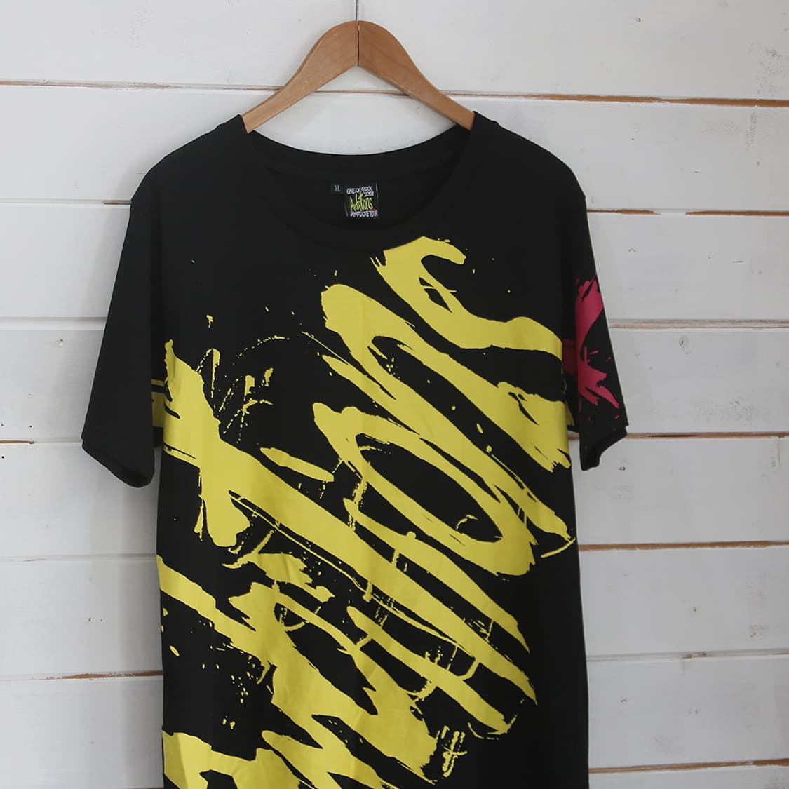 (착용컷) ONE OK ROCK 2018 투어 밴드 티셔츠 (XL) 상품이미지1