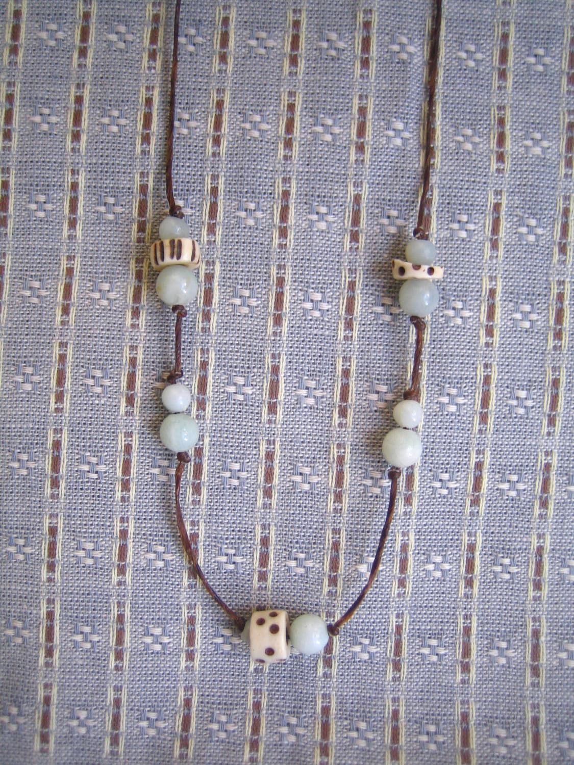 blue cheese necklace 블루 치즈 목걸이 상품이미지1