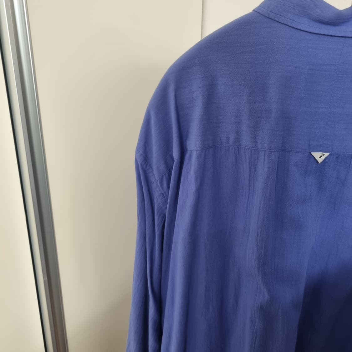 이얼즈어고 hemp cotton 포이카 셔츠, blue, 3 상품이미지6