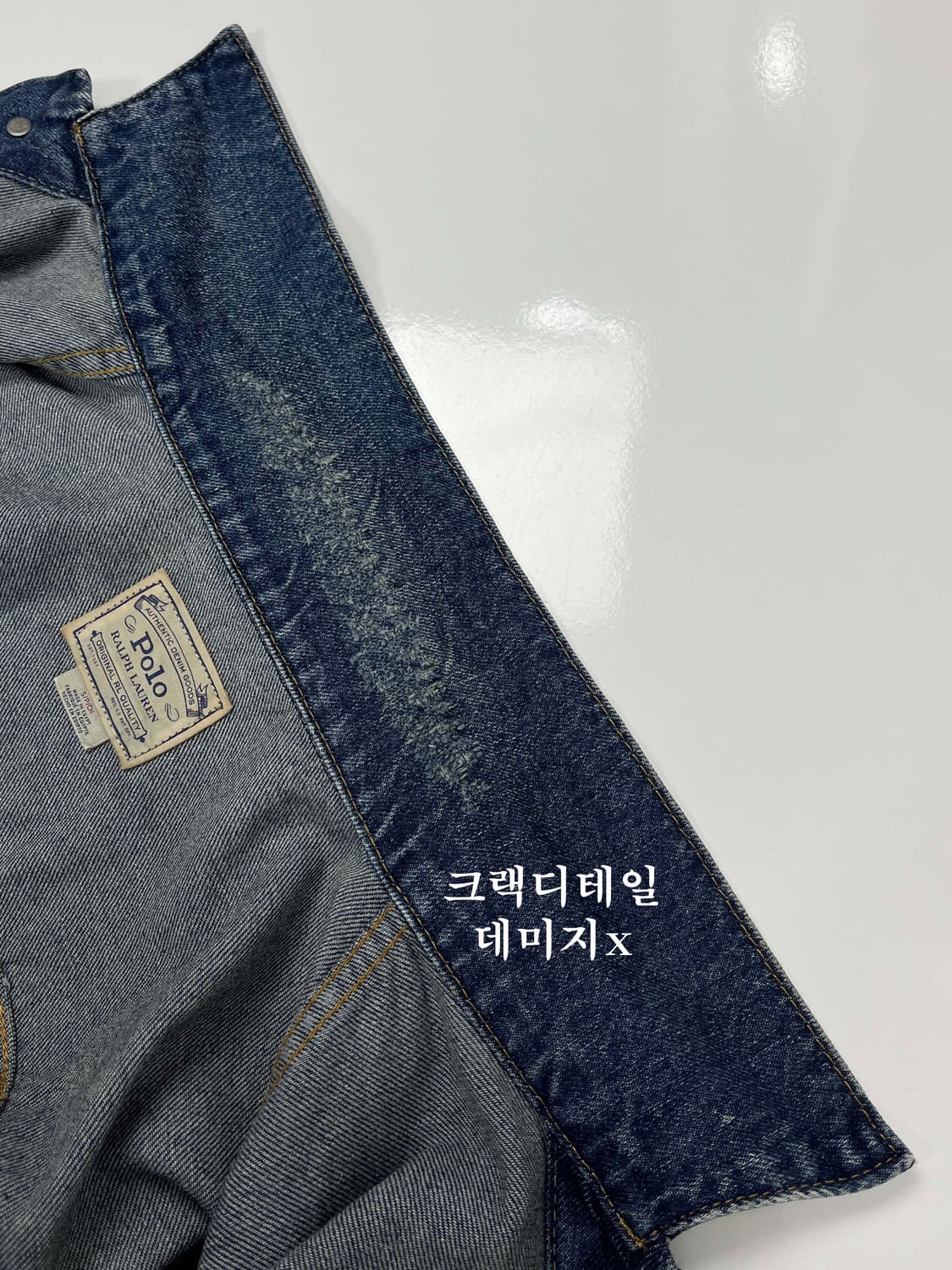 폴로 랄프로렌 이집트 페이드 워싱 데님 트러커 자켓 상품이미지10