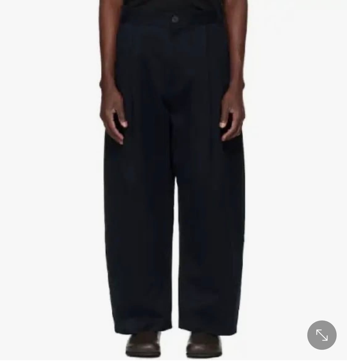 [M] 스튜디오 니콜슨 소르테 팬츠 블랙 상품이미지1