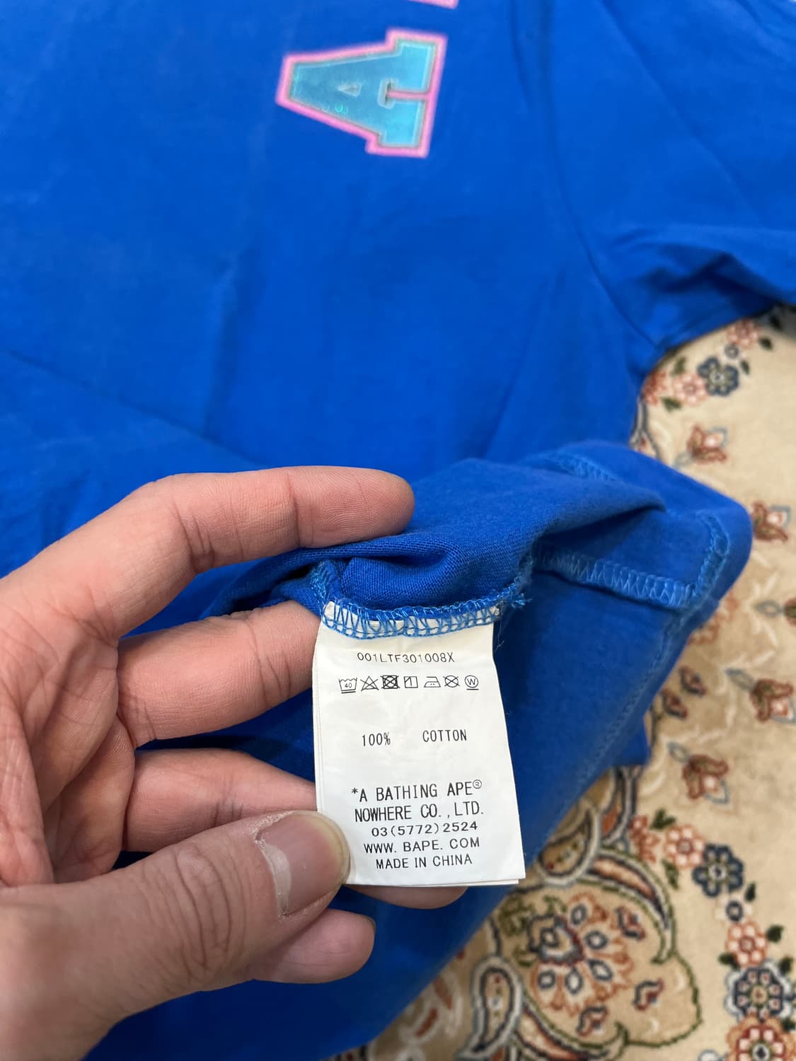 베이프 반팔 티셔츠  상품이미지5