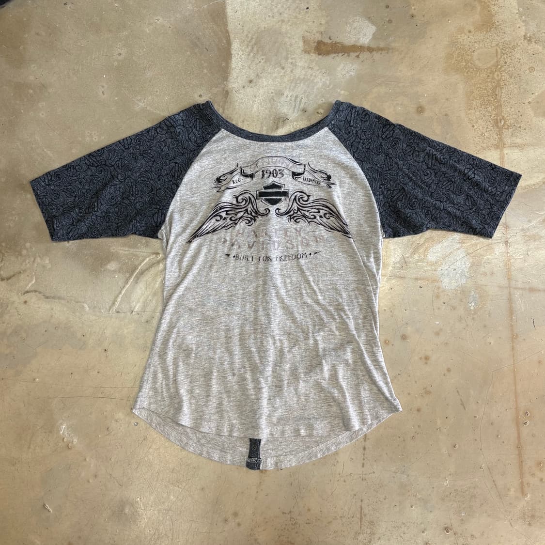 M 할리데이비슨 여성용 그래픽 반팔티셔츠 상품이미지2