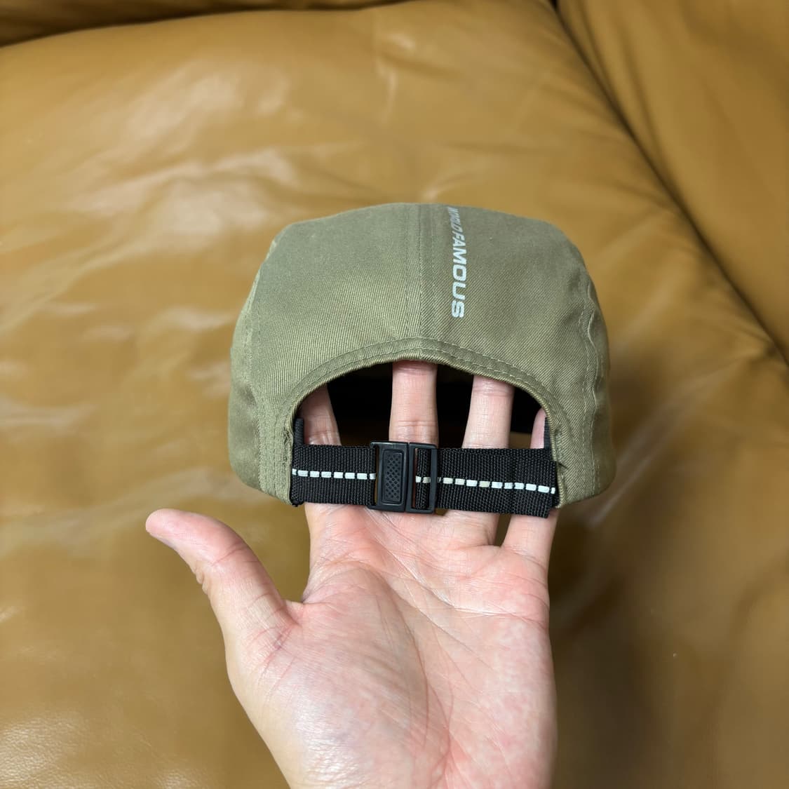 Supreme 슈프림 워시드 카키 캠프캡 모자 (Washed Khaki) 상품이미지7