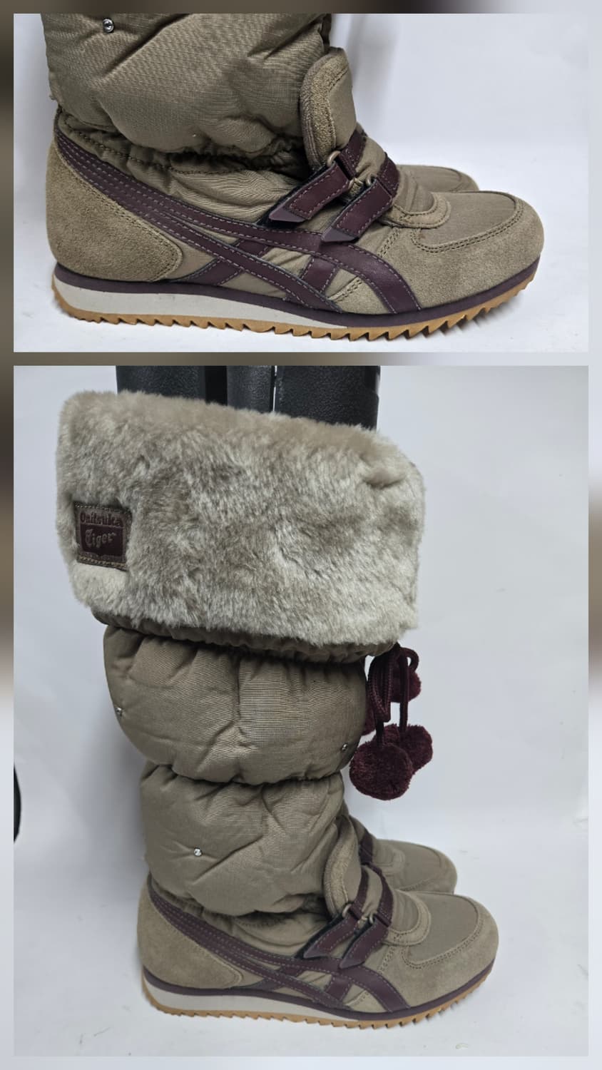 오니츠카타이거 스니커즈 퍼 부츠 225 상품이미지3