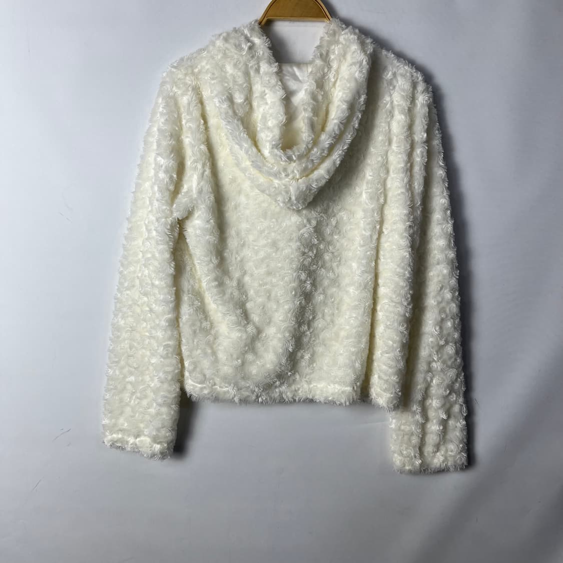 [da da de epatant] 더플 플리스 퍼 후디 자켓 상품이미지2