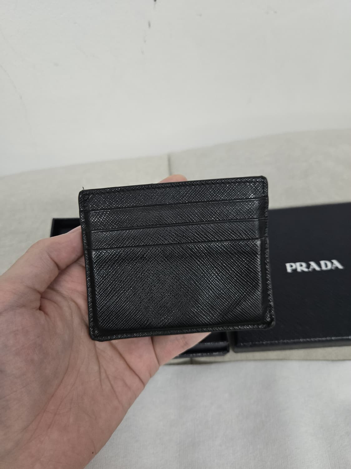 [보증서 정품]프라다 사피아노 카드지갑 상품이미지2