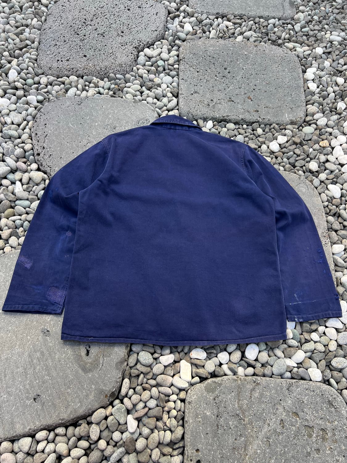 OLD VINTAGE DARK PURPLE NAVY 프렌치워크자켓 상품이미지2