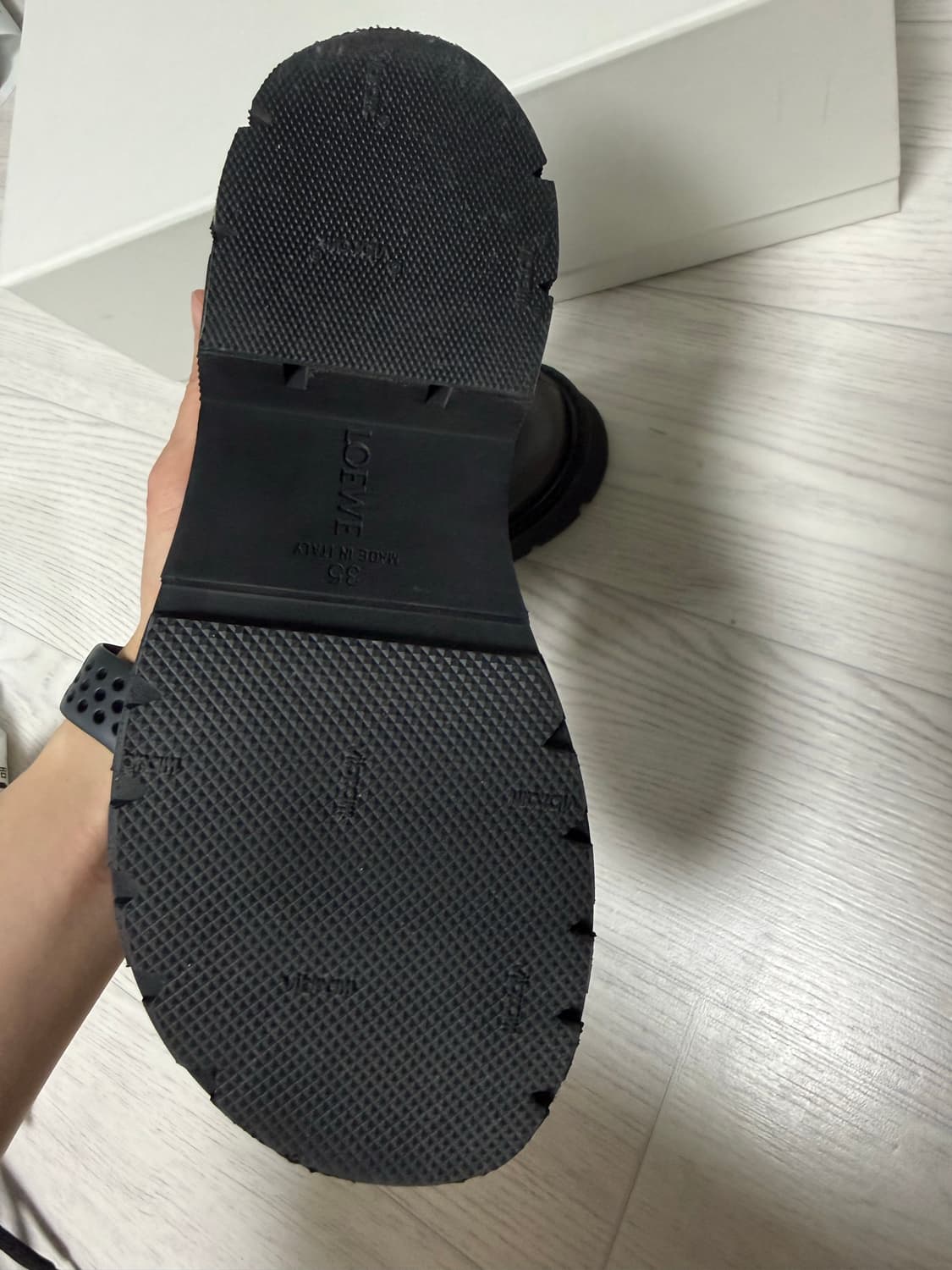 (LOEWE) 로에베 블레이즈 브라운 플랫폼 로퍼 35 상품이미지9