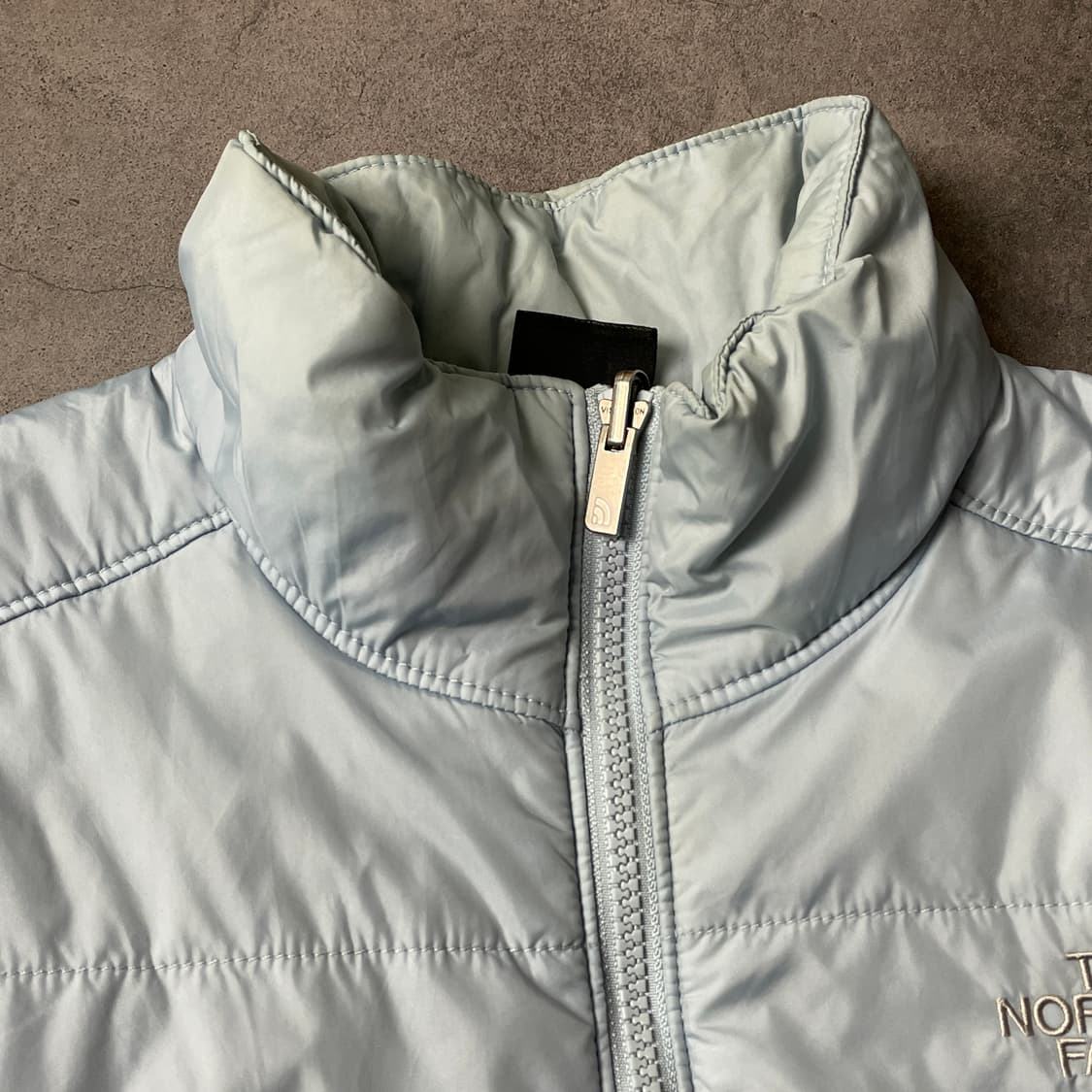 THE NORTH FACE 노스페이스 빈티지 블루 패딩 A00482 상품이미지3