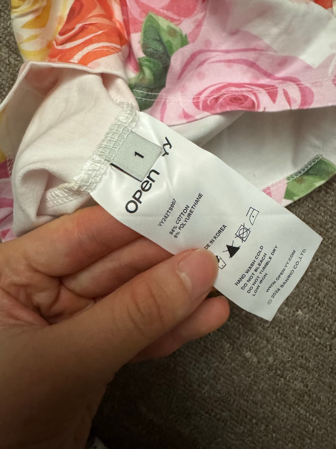 Open Yy 키티 반팔티 상품이미지3