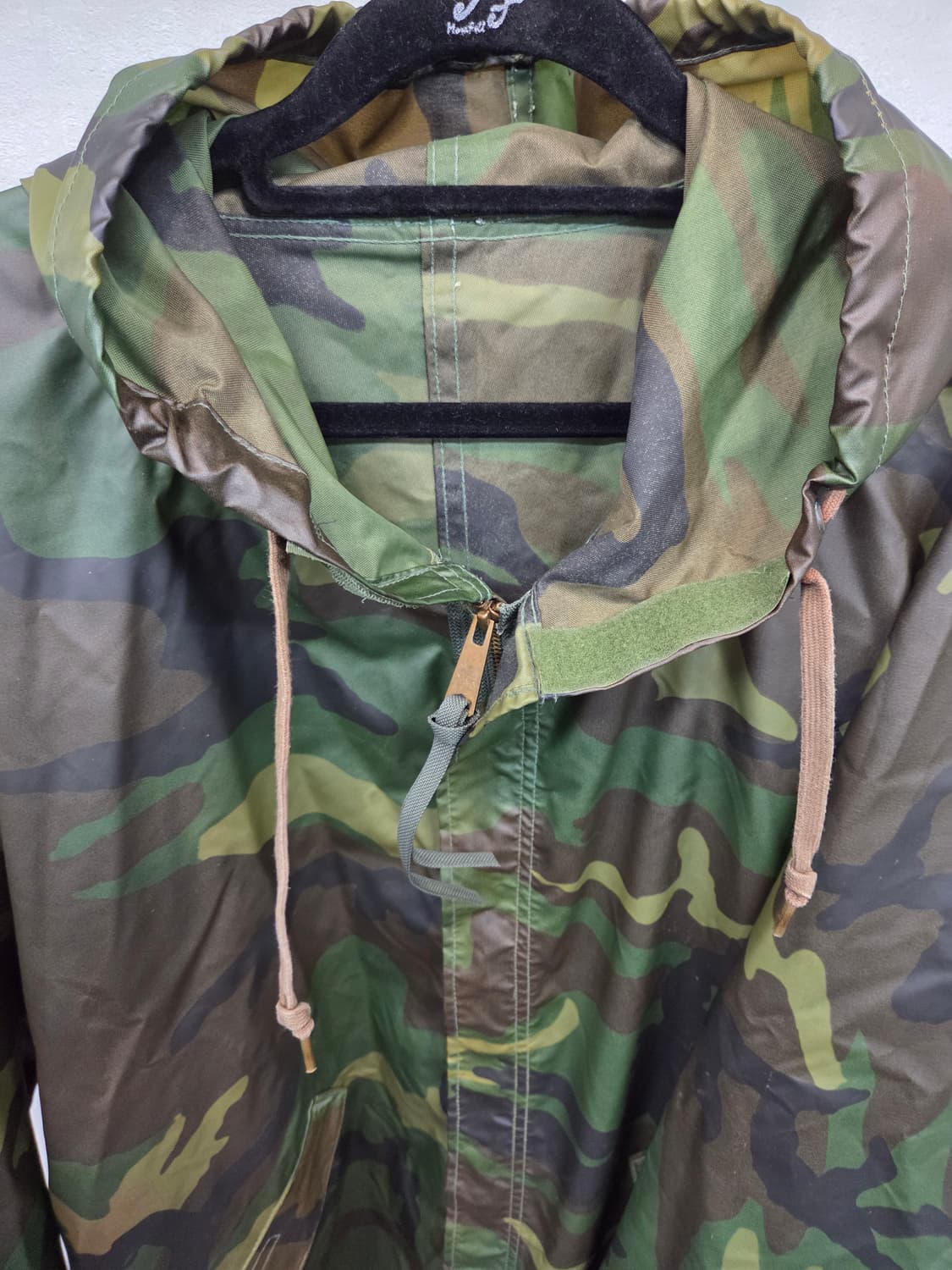 밀리터리 카모 우의 레인자켓 xl xxl 상품이미지3