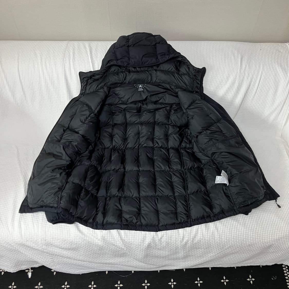 몽벨 800 재팬 네이지 경량 패딩 M 상품이미지5