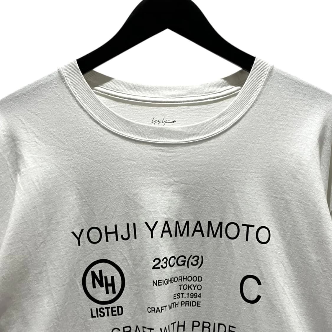 YOHJI YAMAMOTO 긴팔 티셔츠 HZ-T63-288 상품이미지3