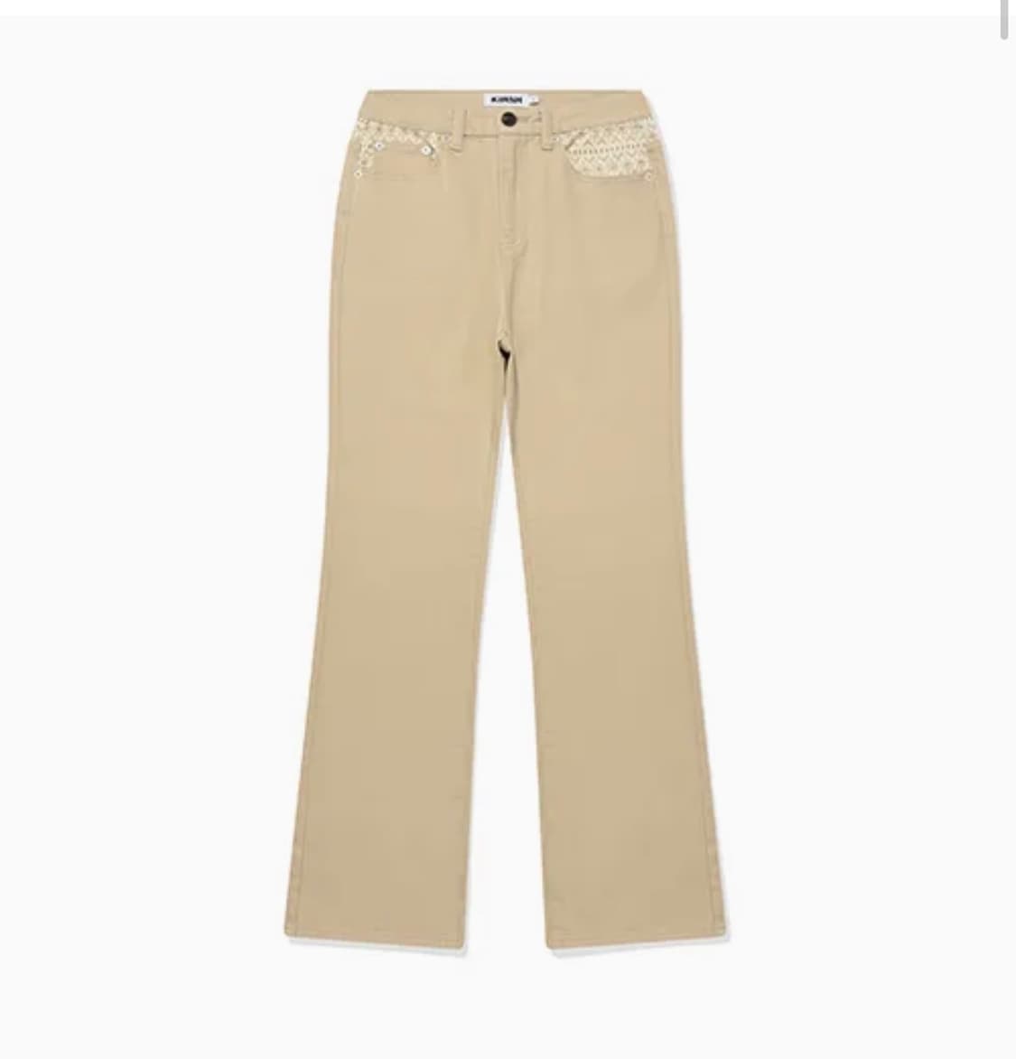 krish FAIR ISLE POINT BOOTCUT PANTS 2사이즈 상품이미지1