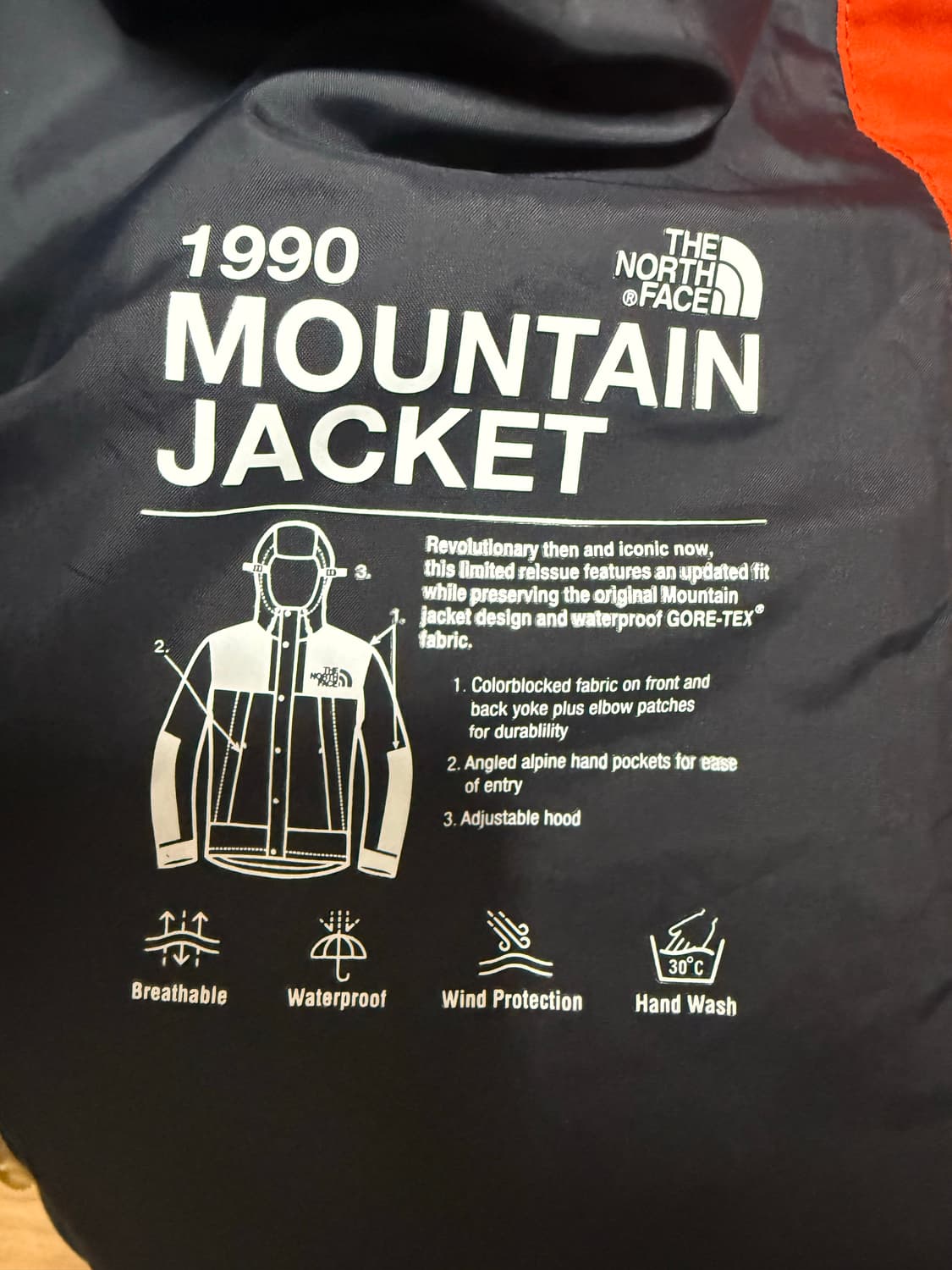 [105] 노스페이스 고어텍스 1990 마운틴 자켓 상품이미지4