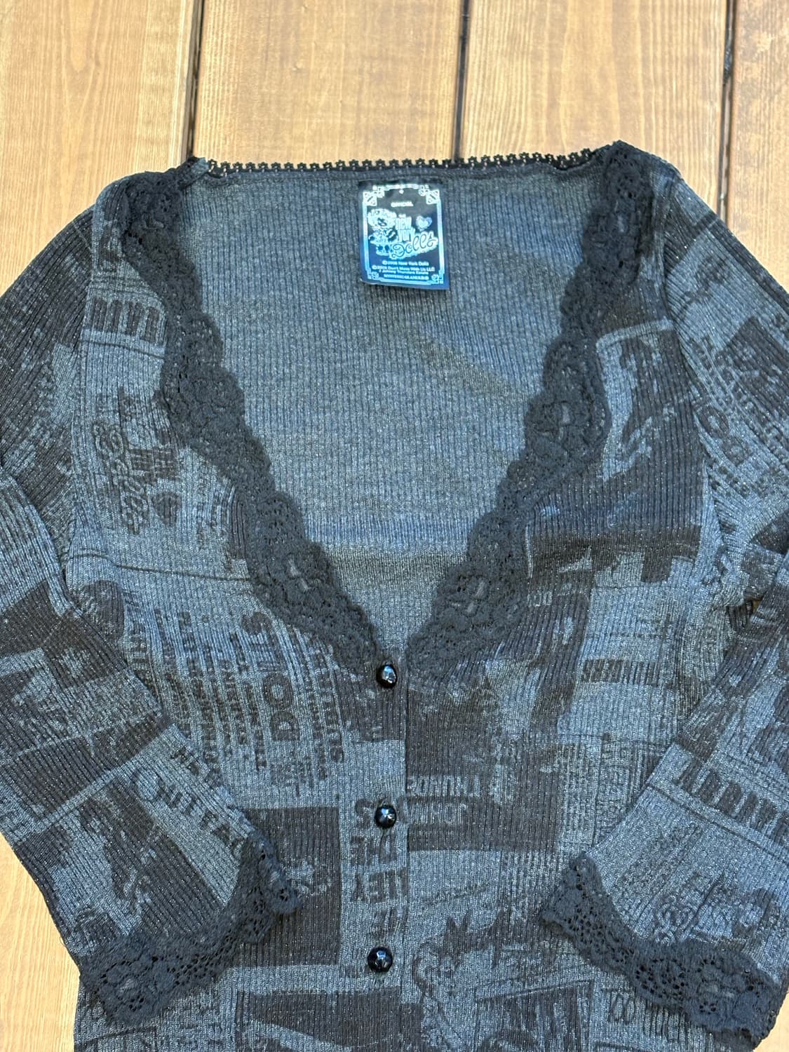 히스테릭글래머 패턴 가디건 상품이미지5