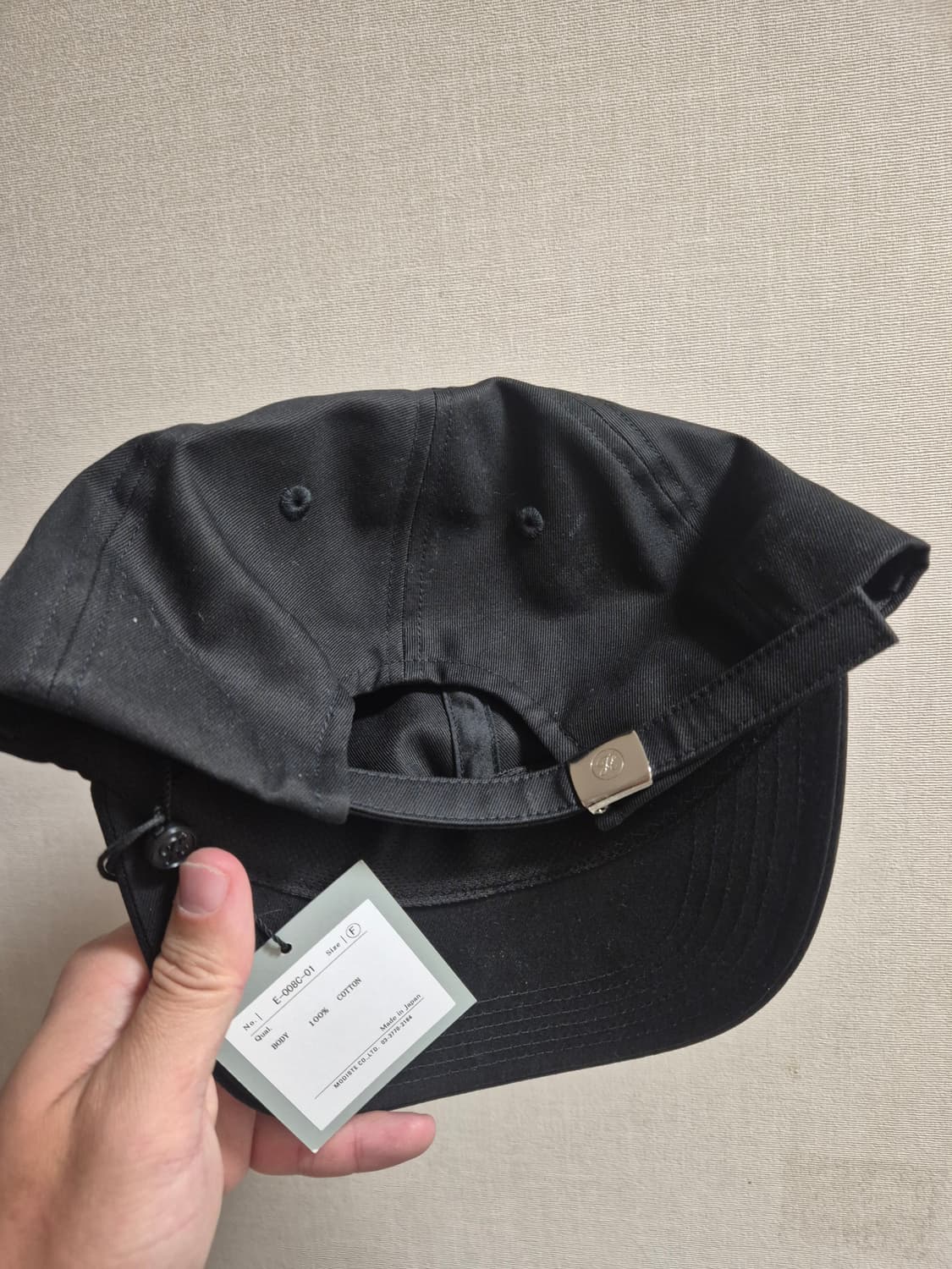 [새상품] 키지마타카유키 COTTON GABA 6PANEL CAP 상품이미지2