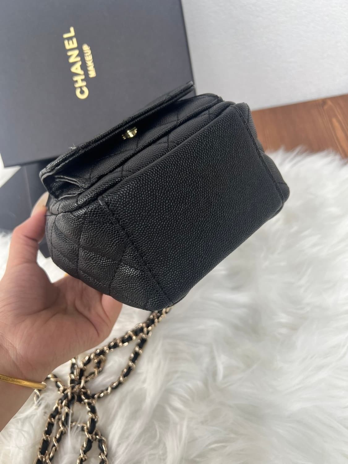 샤넬뷰티 캐비어 백팩 블랙 무료배송 상품이미지9