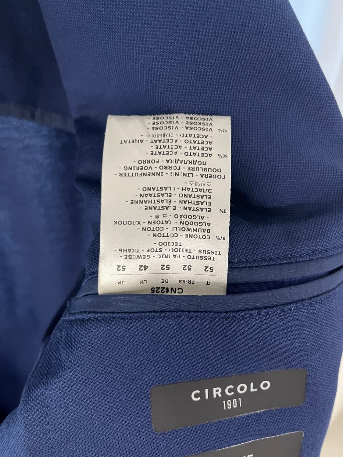 CIRCOLO 1901 네이비 자켓 새제품 (52) 상품이미지9