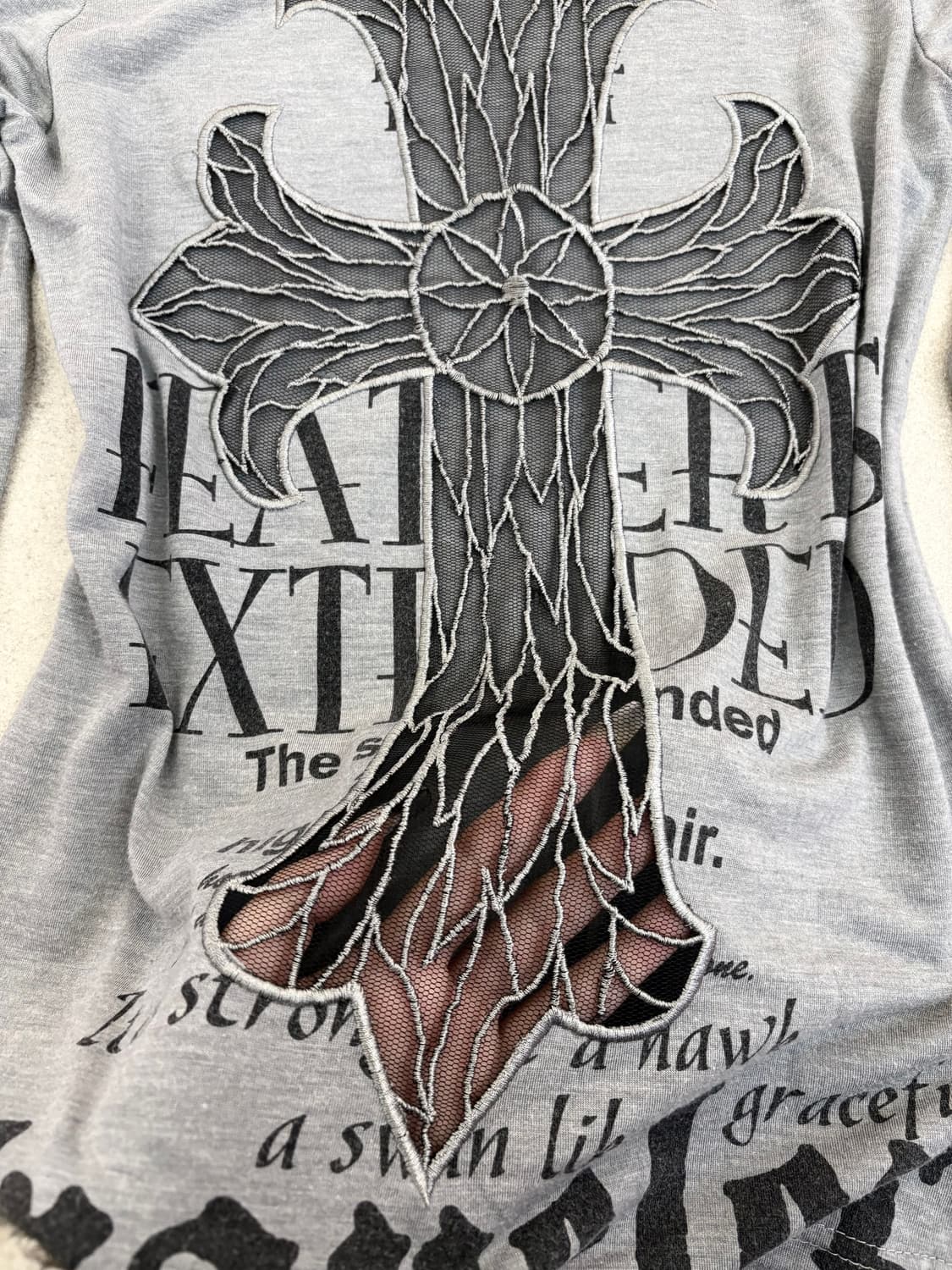 십자가 레이스 롱슬리브 상품이미지3