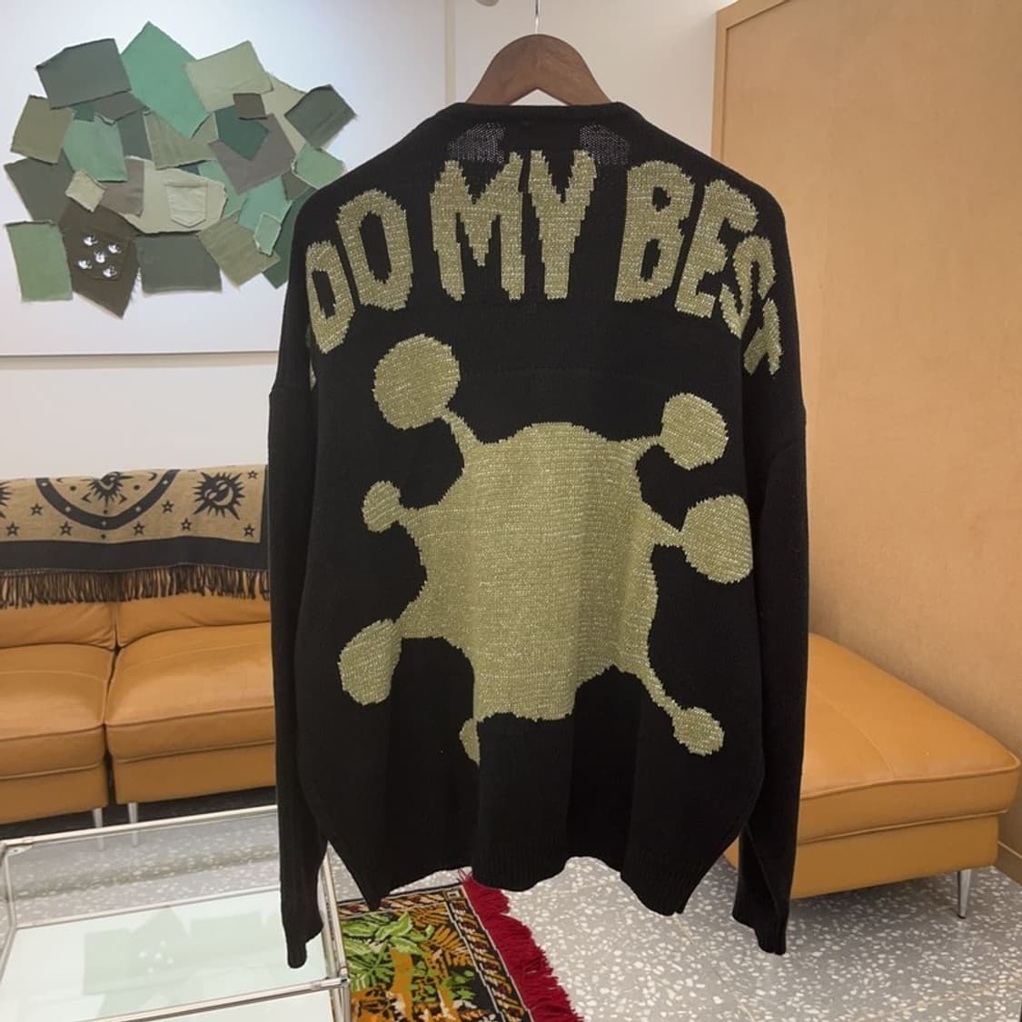 엑스톤즈 스트릿 셀즈 오버핏 투웨이 니트 집업 가디건 110 C06139 상품이미지4