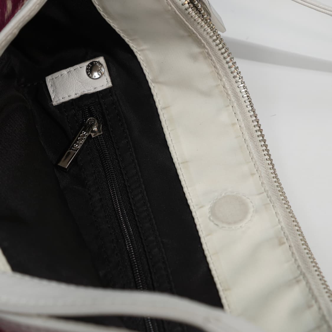 요지야마모토 Ysaccs 포니 헤어 레더 백 상품이미지10