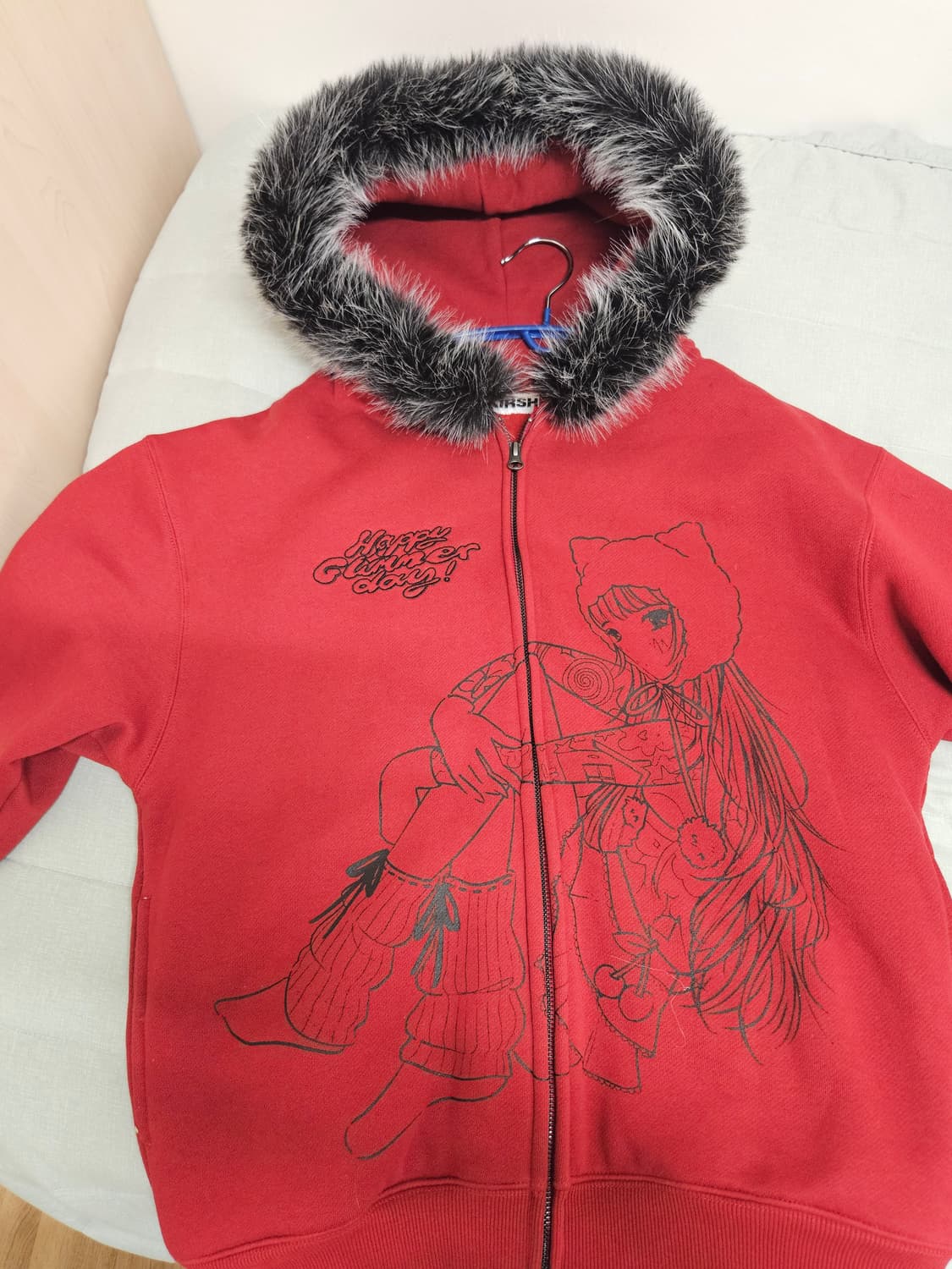 키르시 X 피투 퍼 후드집업  상품이미지2