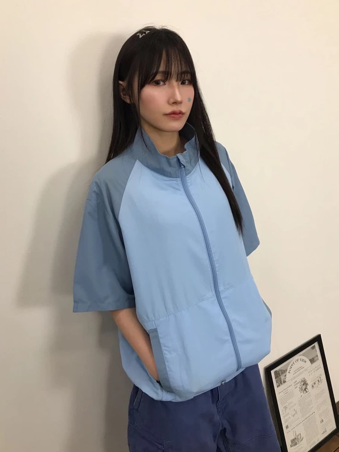 JPN Half Sleeve Windbreaker Jacket 상품이미지1