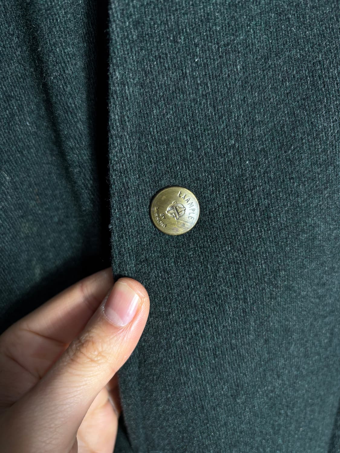 Missoni 미쏘니 코듀로이 카라 코트 상품이미지3