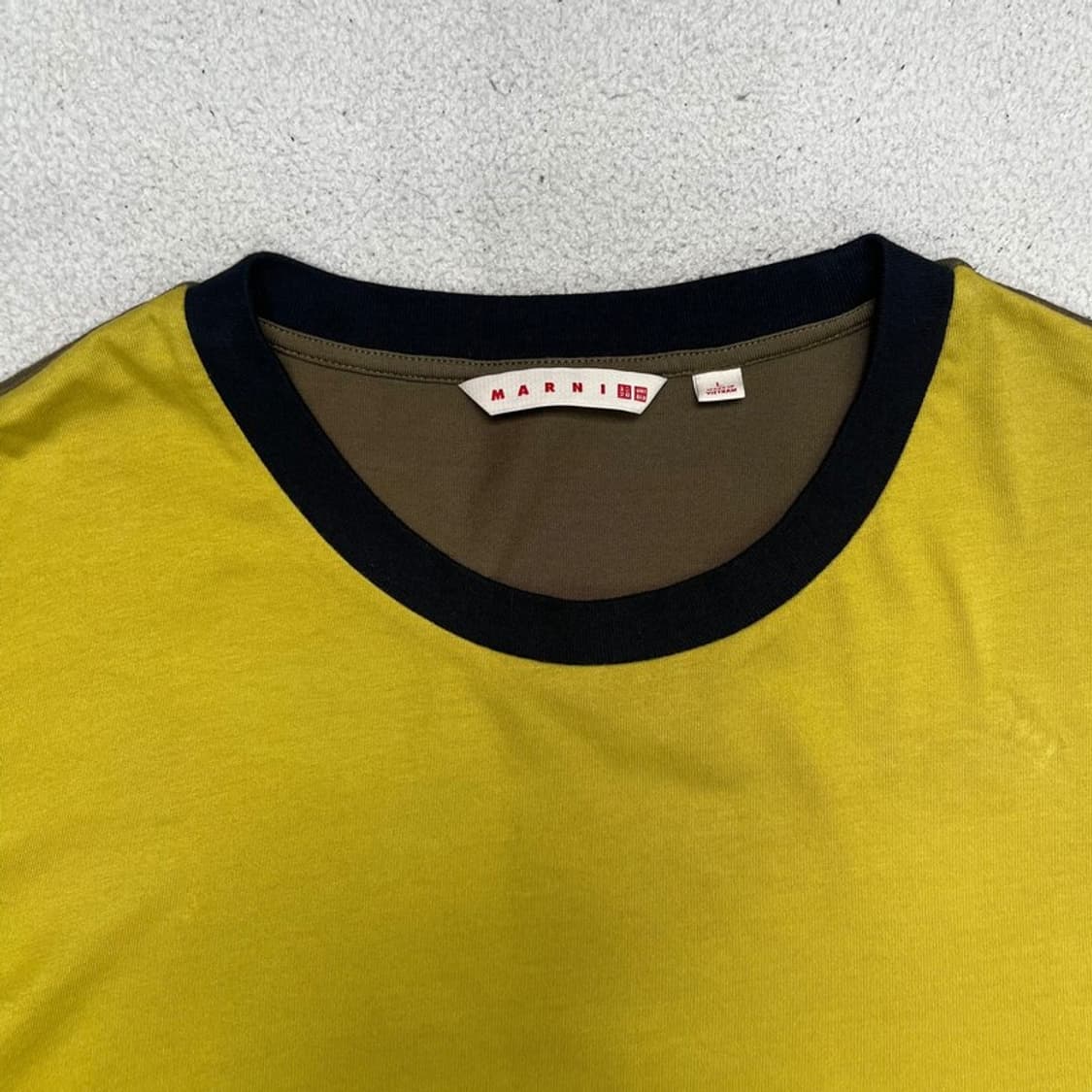  MARNI X UNIQLO 티셔츠 머스타드 L 상품이미지2