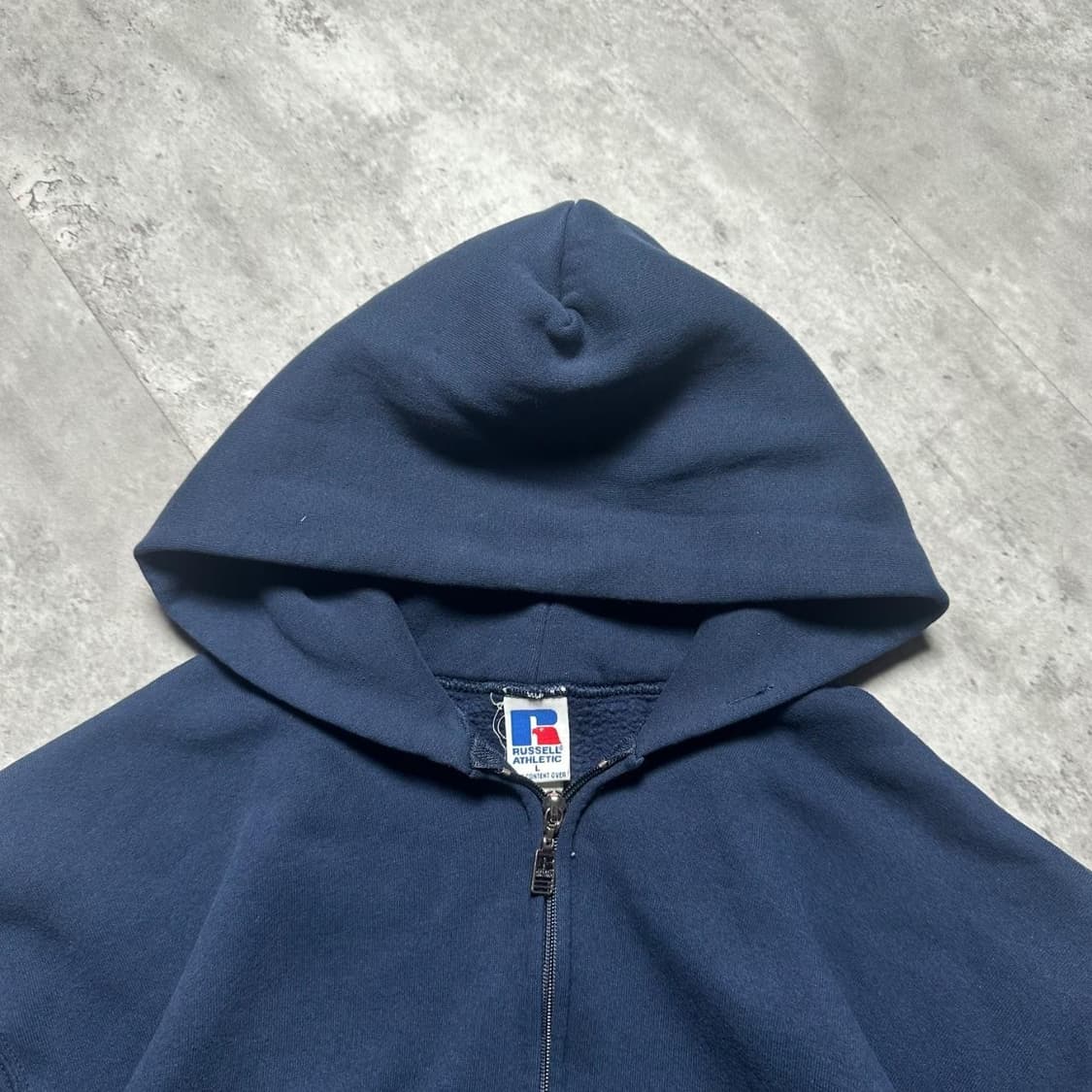 러셀 애슬레틱 빈티지 후드 집업 상품이미지2
