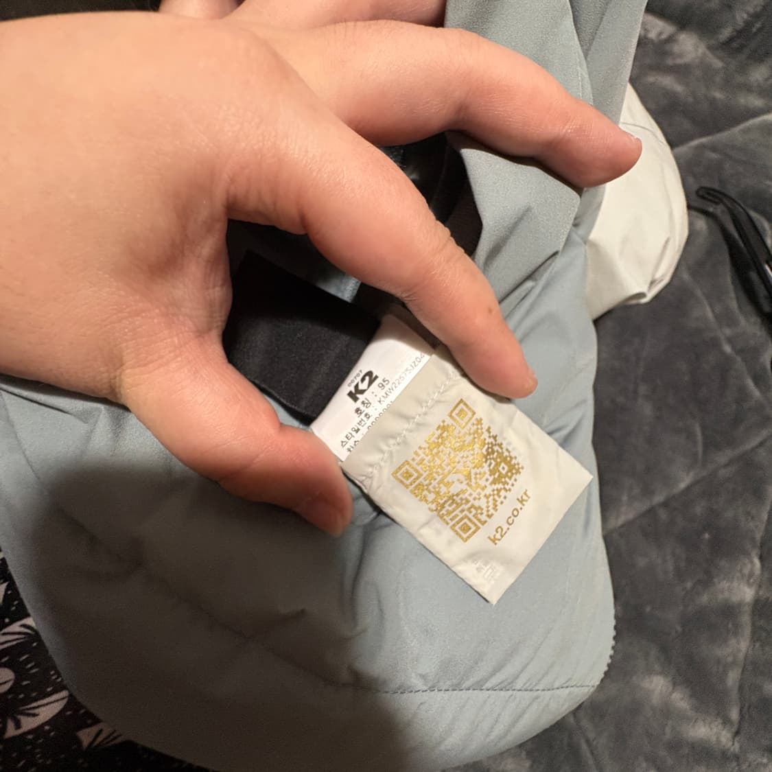 K2 양면 리버시블 씬에어 구스다운 95사이즈 상품이미지10