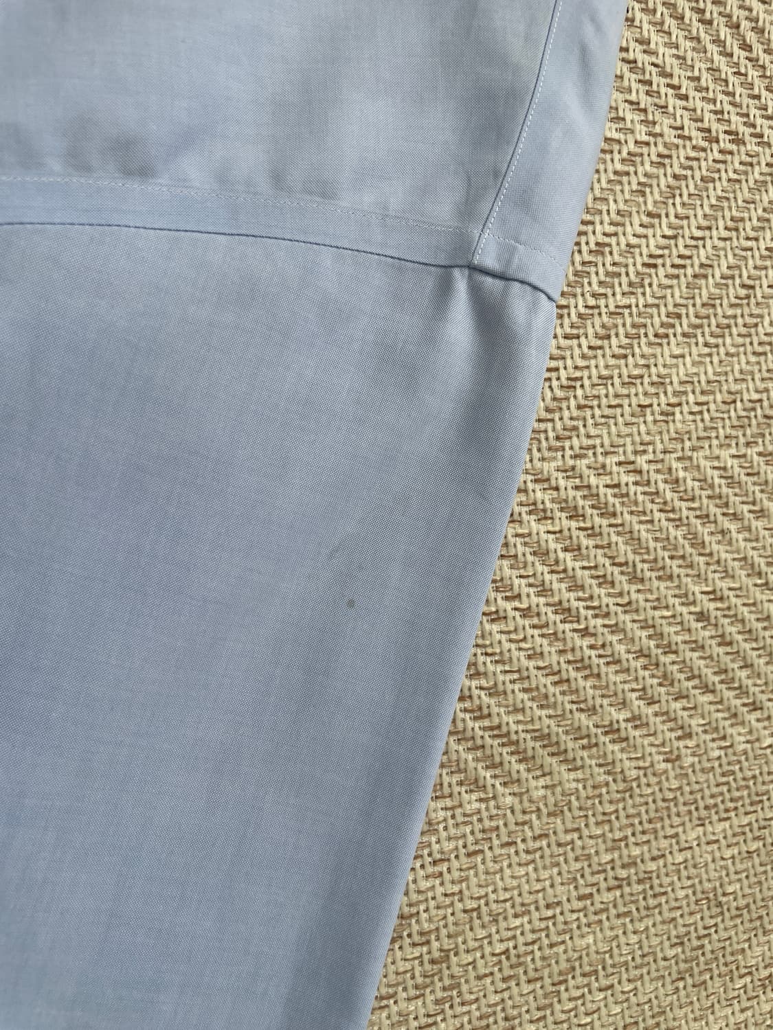 브룩스브라더스 솔리드블루 셔츠 상품이미지3