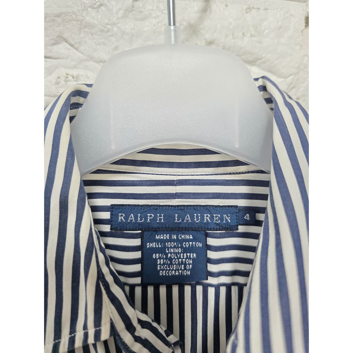 폴로랄프로렌 스트라이프 셔츠 원피스 M 상품이미지2