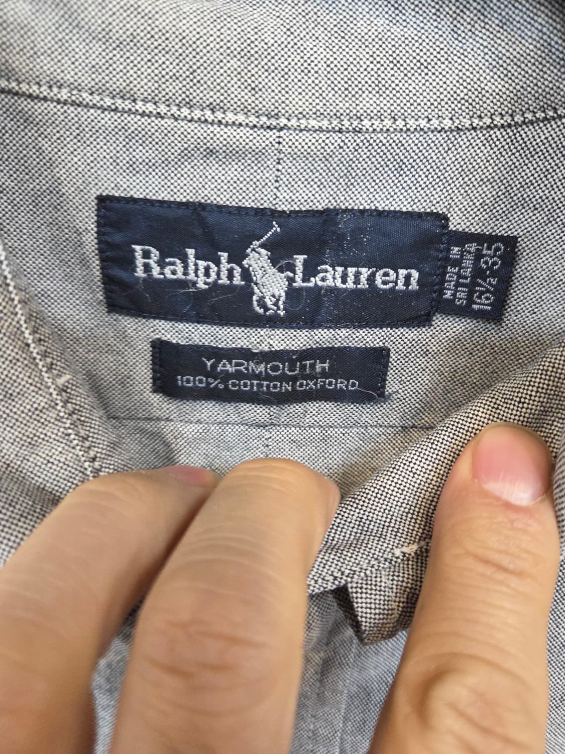 폴로랄프로렌 빈티지 칼라포니 야머스 라인 셔츠긴팔 대략 xl 루즈핏  상품이미지3