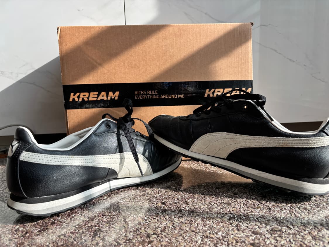 푸마 스니커즈 블랙/화이트 상품이미지3