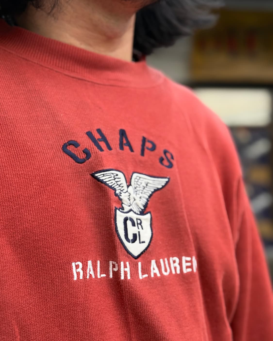 챕스 랄프로렌 자수 스웻셔츠 L 상품이미지10
