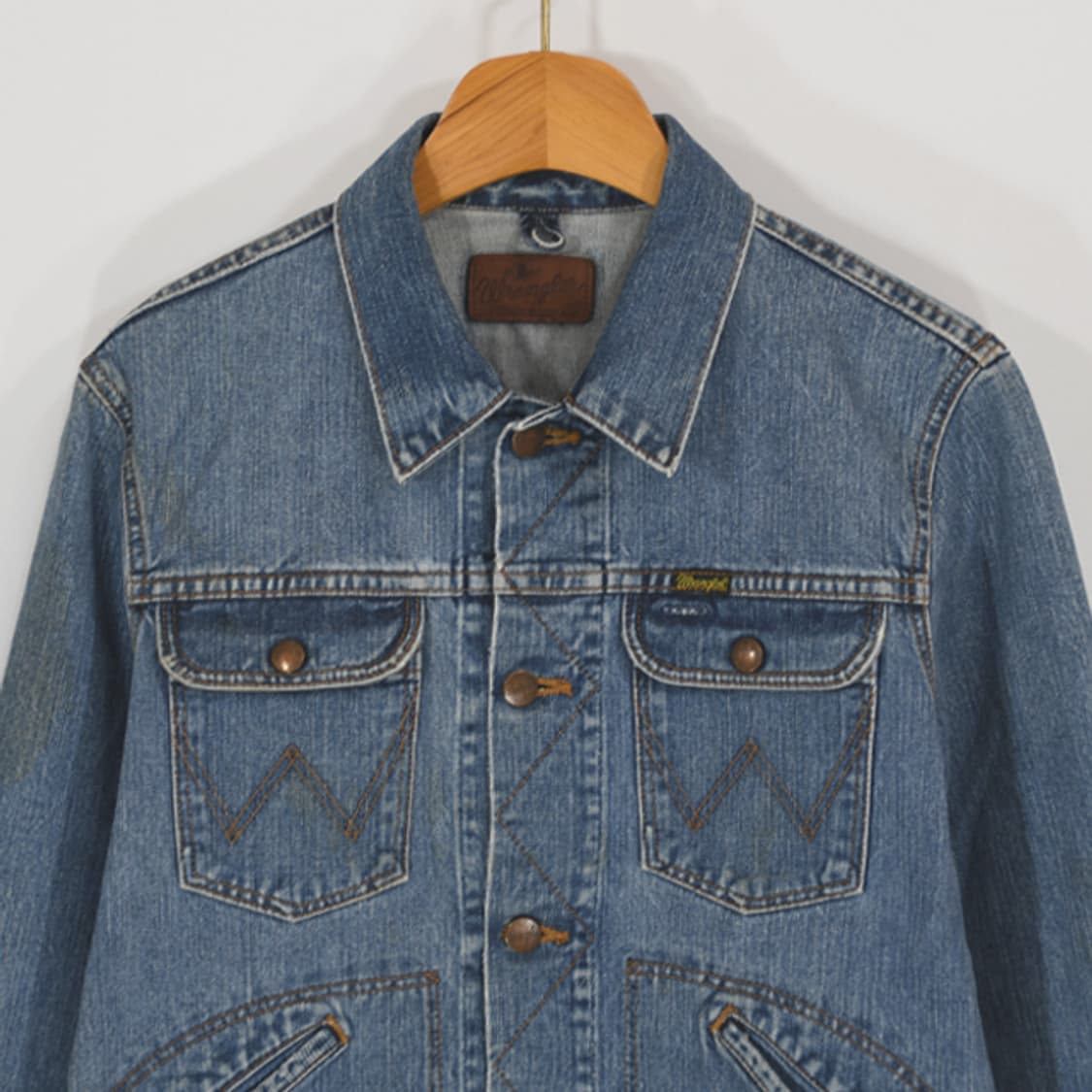 Wrangler F4200 빈티지데님트래커자켓 상품이미지3